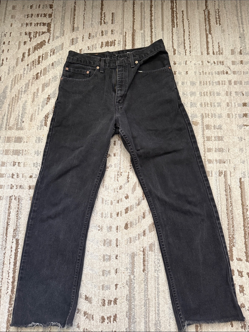 Levi's Straight Black Women's Jeans